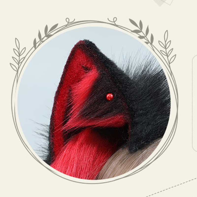 Băng Đô Tai Cáo Và Đuôi Hóa Trang Halloween Cho Người Lớn Và Trẻ Em