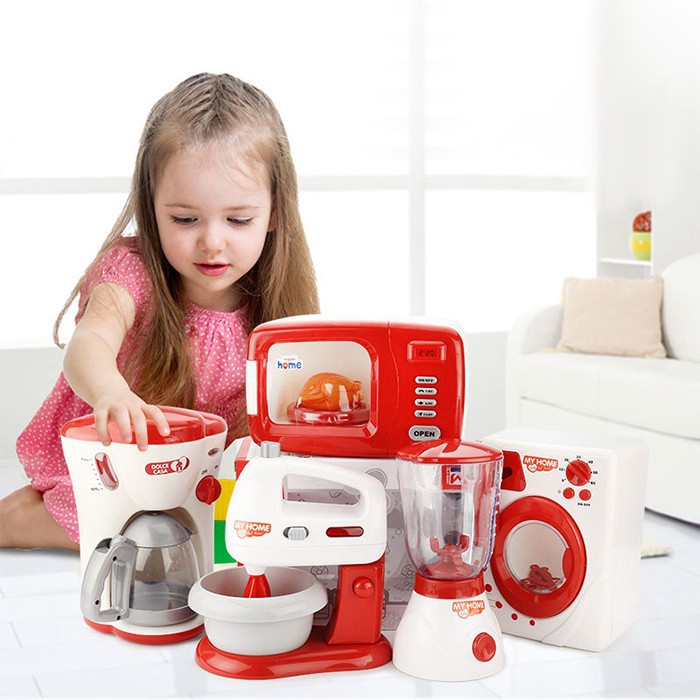 Máy Nhào Bột Tự Động Đồ Chơi Cao Cấp Cho Bé My Home - Kích Thước : 17*12*20 (cm)