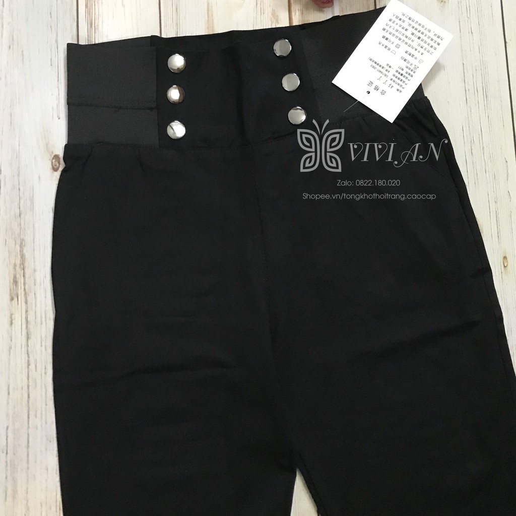 [Hot trend] Quần Tregging Cạp Cao, 6 Cúc Sang Chảnh, Chất Umi Hàn Dày Dặn, Mặc Siêu Tôn Dáng, Hàng VNXK | BigBuy360 - bigbuy360.vn