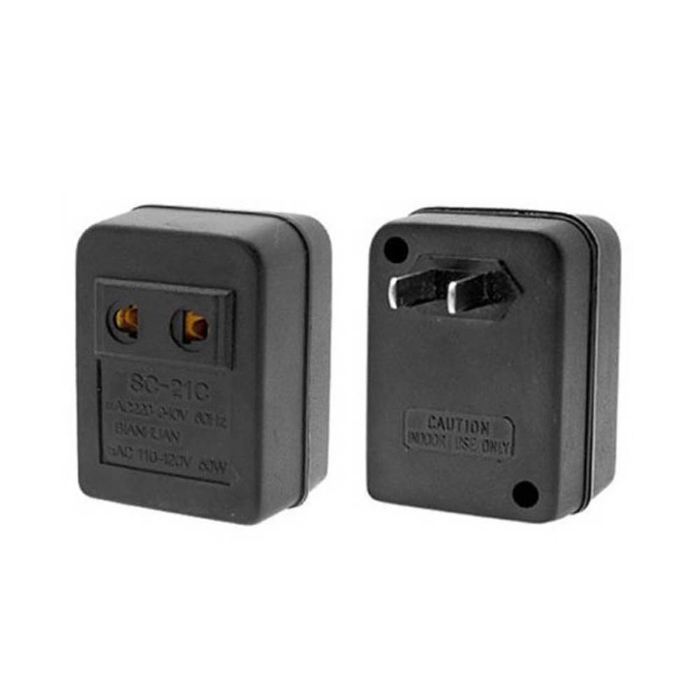 Đầu chuyển đổi nguồn AC 220V sang 110V 50W giắc cắm US tiện lợi