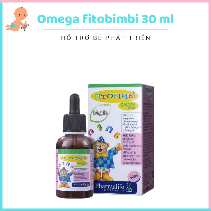 Omega fitobimbi tăng cường ngôn ngữ thông minh cho bé