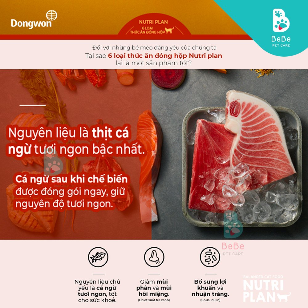 Pate NUTRI PLAN Nhiều Vị Cho Mèo 160Gr - Dòng Sản Phẩm Cao Cấp Đến Từ Hàn Quốc