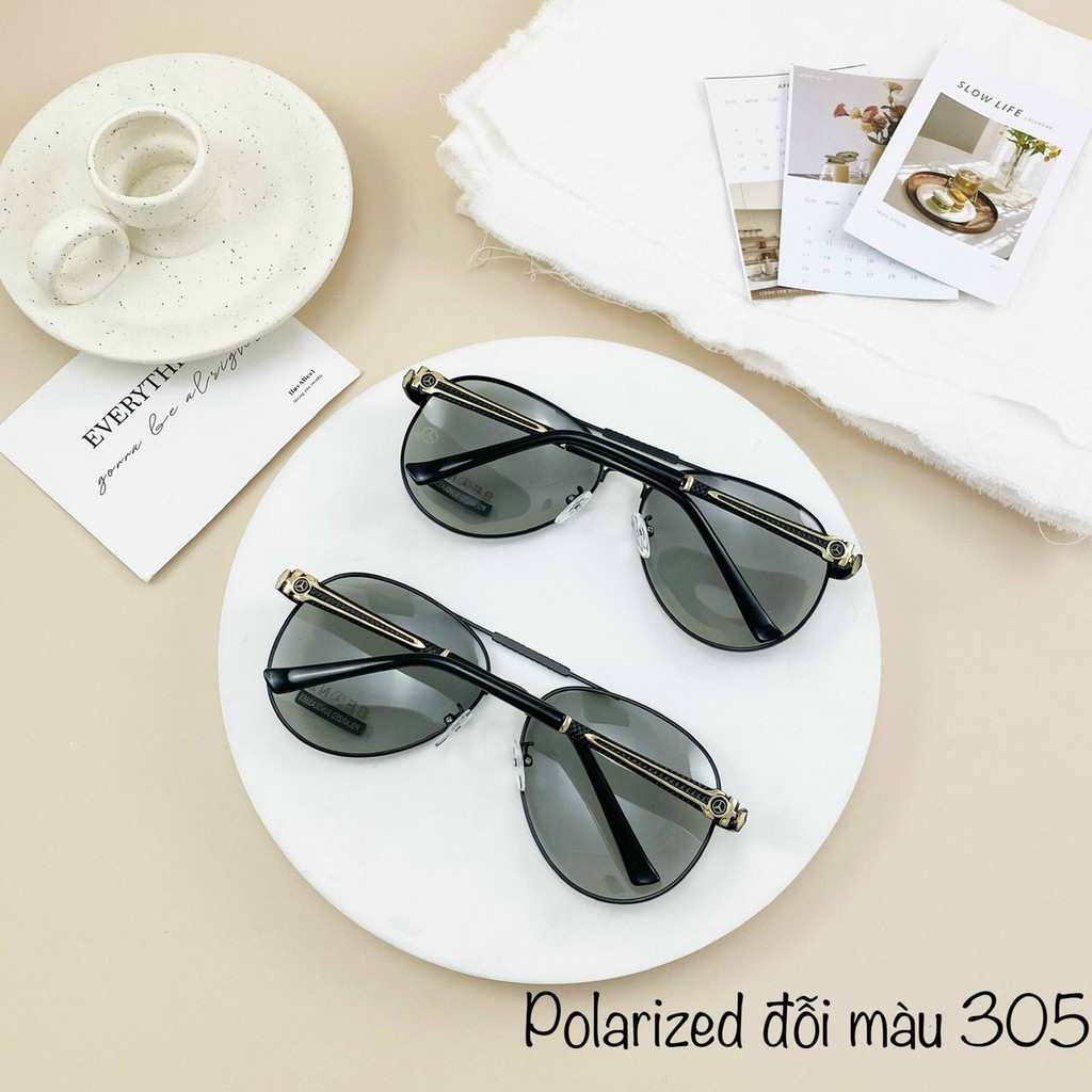 Kính Mát Thời Trang Nam Đổi Màu Cao Cấp Pink Glasses Ms305 | BigBuy360 - bigbuy360.vn