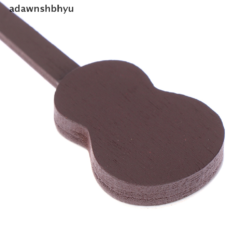 [adawnshbhyu] 1:12 Dollhouse miniature guitar accessories instrument doll house ornament [adawnshbhyu]