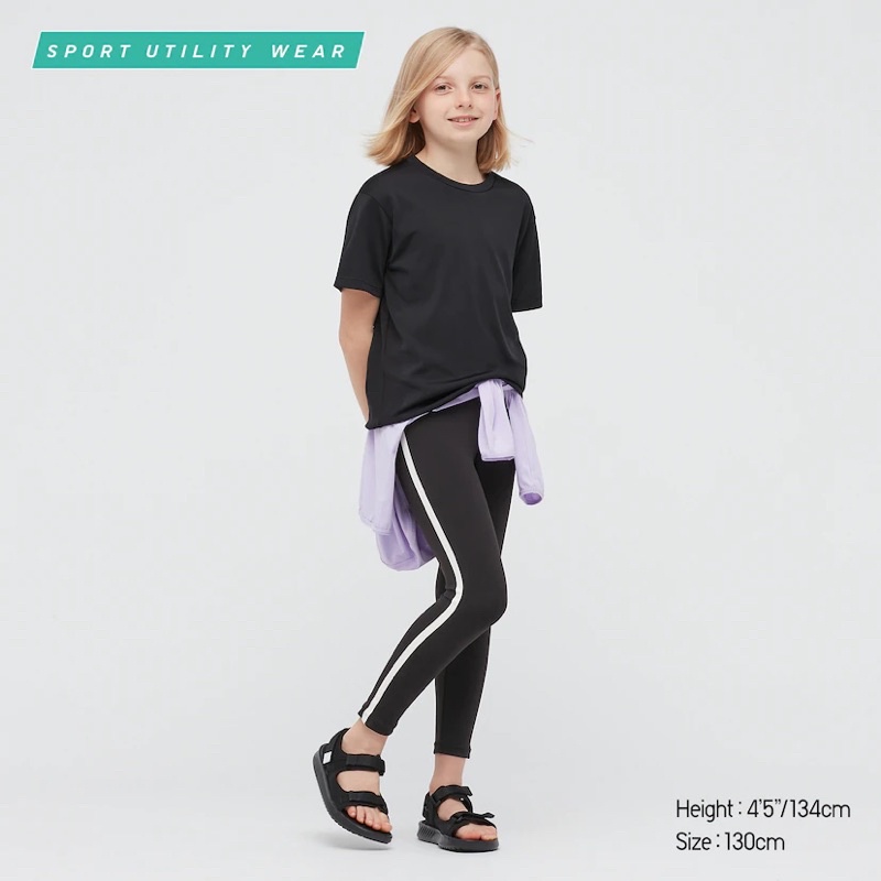 Áo Thun Bé Trai &amp; Bé Gái Thông Hơi Phối Lưới Mềm UNI