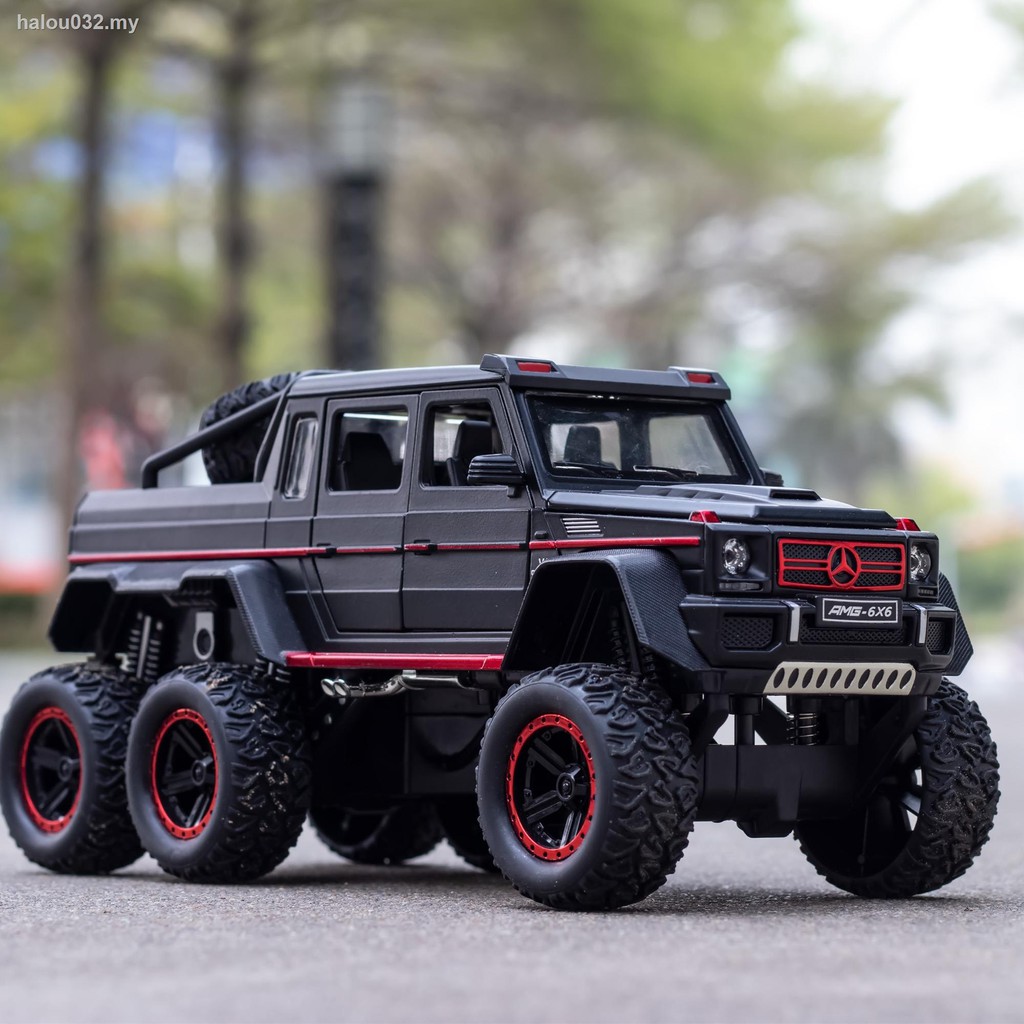 Mô Hình Xe Hơi Toyota Prado Lamborghini G63 Tỉ Lệ 1 / 24 Bằng Hợp Kim Có Đèn Và Âm Thanh