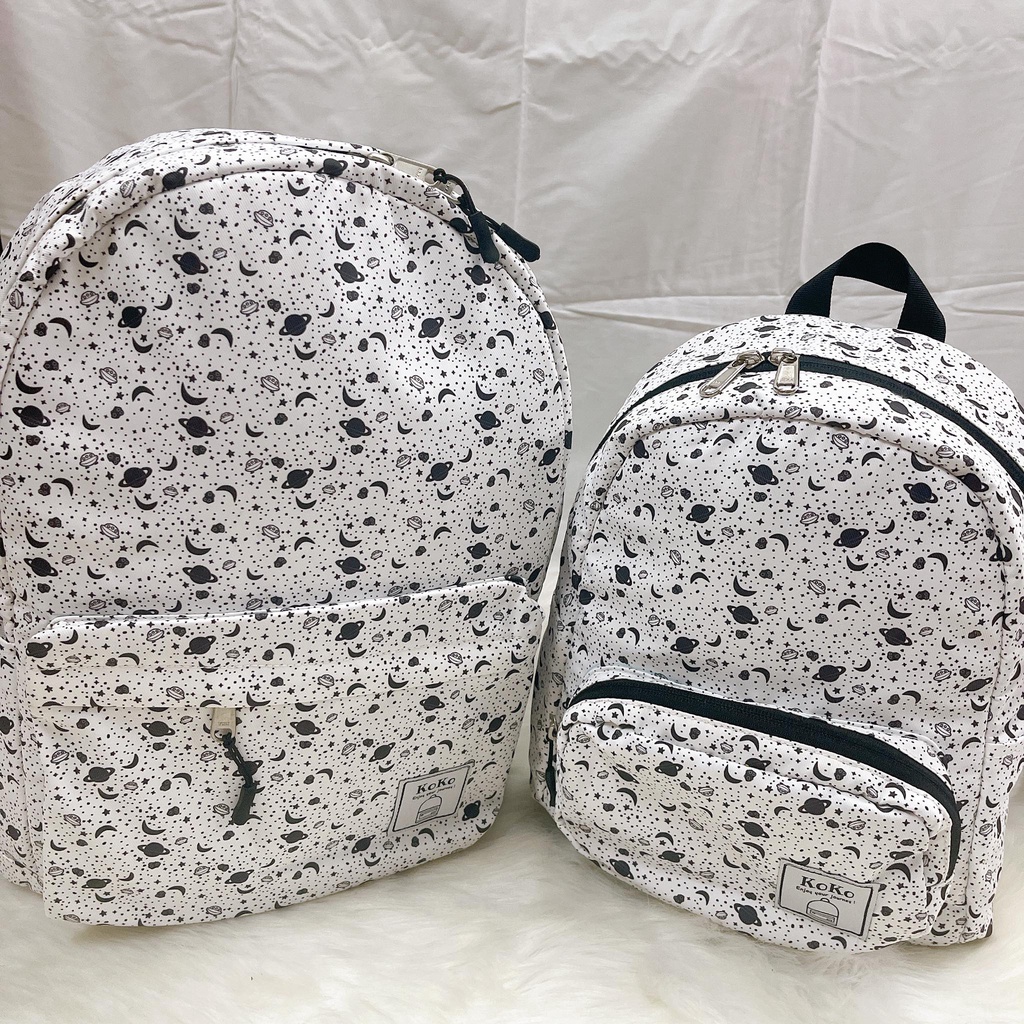 Balo hoạt hình vải dù polyster nhỏ lớn cao cấp Thái Lan