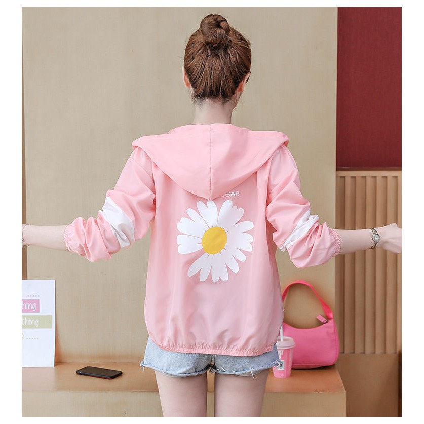ÁO GIÓ NỮ IN HOA CÚC CAO CẤP RẺ NHẤT, CHỐNG GIÓ, CHỐNG NƯỚC, MẪU MỚI, HOT TREND NHIỀU MÀU TRẺ-ĐẸP | BigBuy360 - bigbuy360.vn