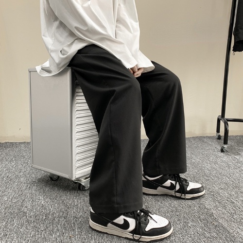 ✦ AFFLIGA ✦Quần baggy ống rộng phong cách Hàn Quốc trẻ trung dành cho phái nam
