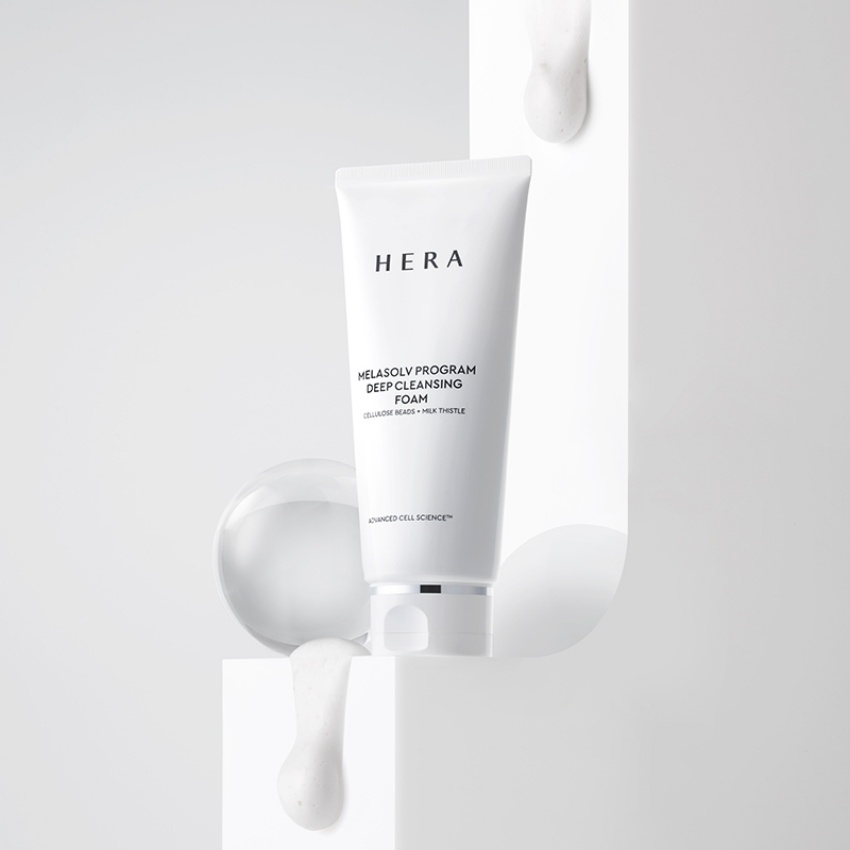 Sữa rửa mặt trắng da Hera Melasolv Program Deep Cleansing Foam 50ml - Sữa rửa mặt Hera