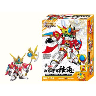 Mô hình lắp ráp SD Tam Quốc Diễn Nghĩa Lục Tốn Jing Le