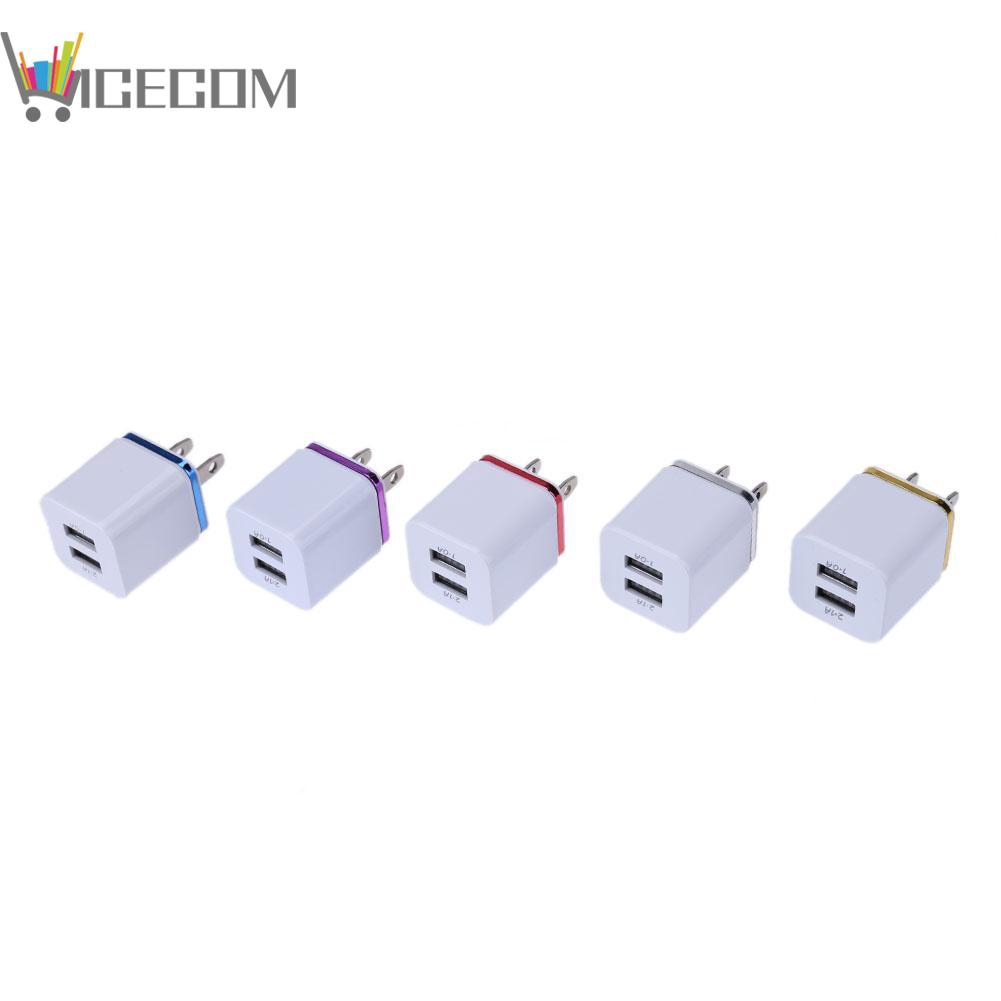 Củ Sạc 2 Cổng Usb 2.1a