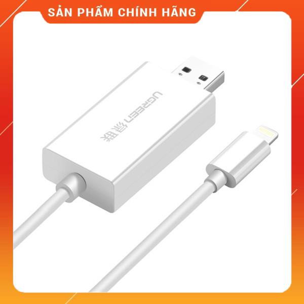 Đầu đọc thẻ nhớ SD / TF cho iPhone / iPad / iPod chuẩn MFi Ugreen 30612 dailyphukien