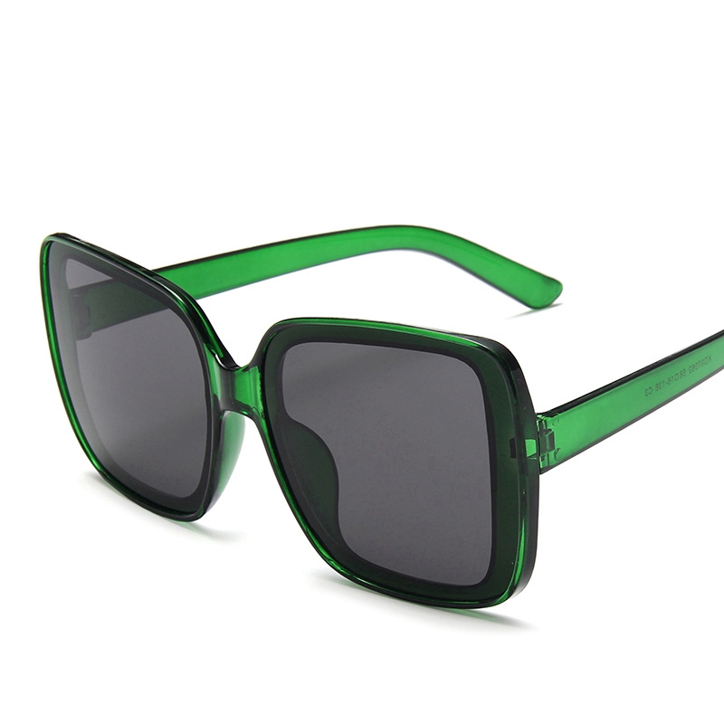 2021 New Trend Punk Style Colorful Big Frame UV Protection Women/Men Eyewear Sunglasses 97062