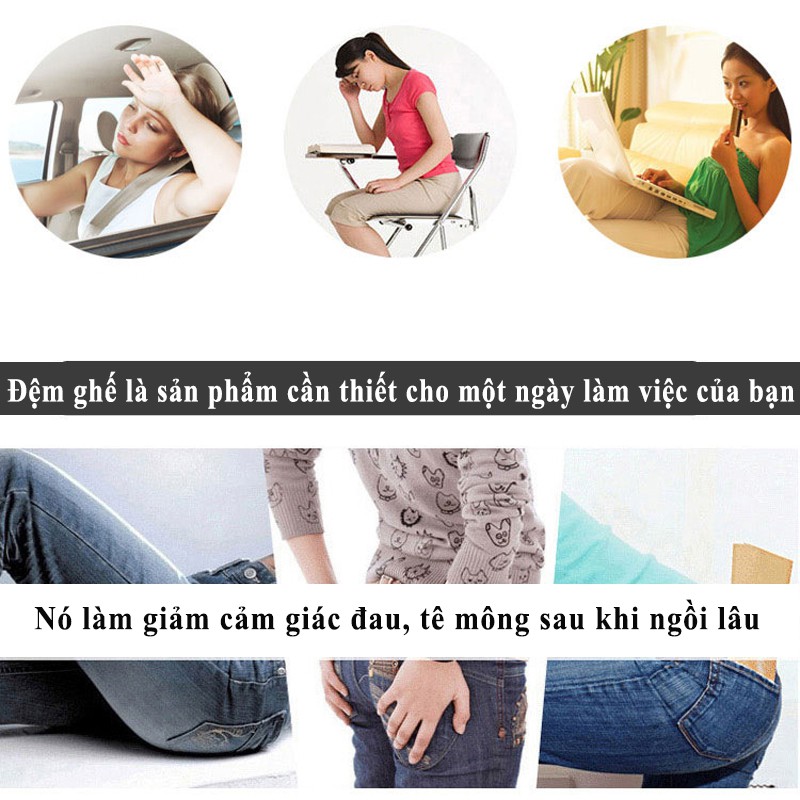 Đệm Ngồi Bệt Kiểu Nhật, Nệm Lót Ghế Hình Vuông Nhiều Màu Limo.H