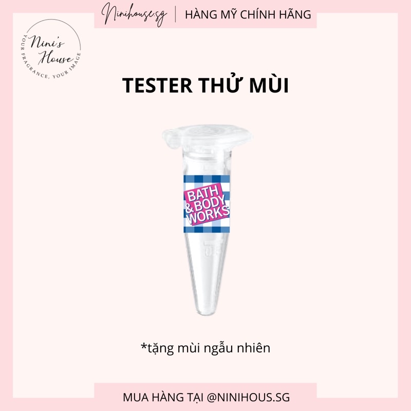 1 Tester thử mùi Body Mist 1ml