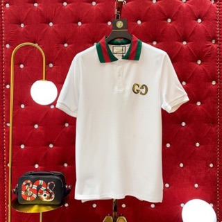 Polo gu ci chữ nổi