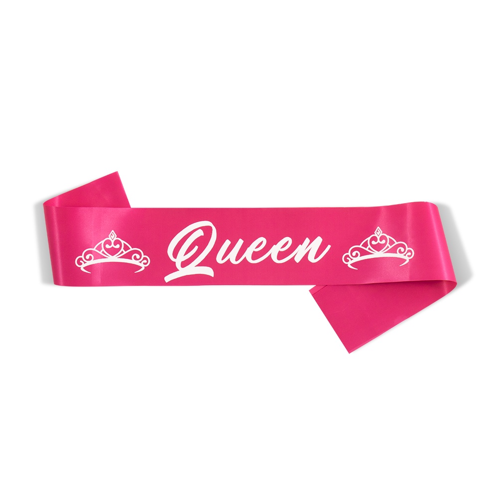 Băng Đeo Chéo king Và queen Trang Trí Tiệc