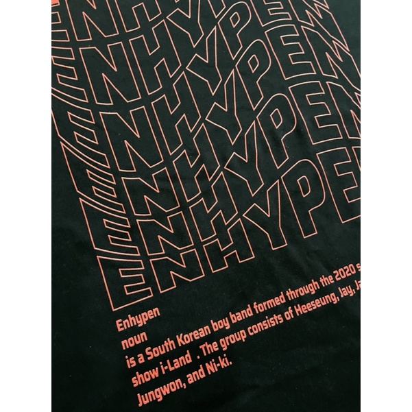 Áo Thun Unisex in hình ENHYPEN Basic