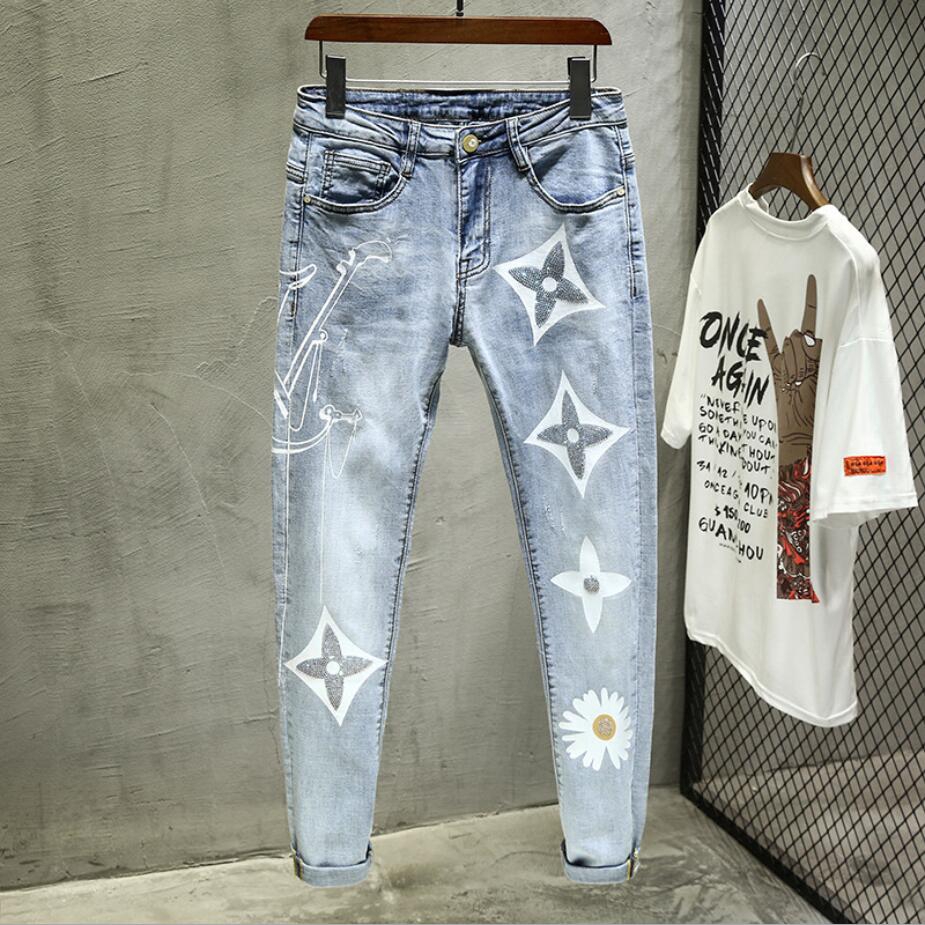 Men Skinny jeans Stretch Pant denim Pant slim Fit Pant Casual Pant Men Jeans Men Pant Quần jean nam