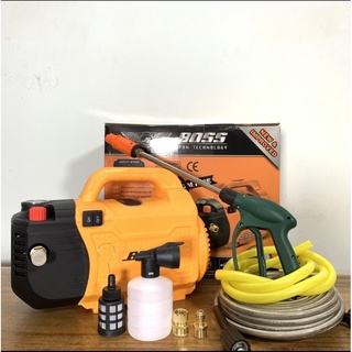 Máy rửa xe boss 3000w - đồng 100% - chỉnh áp - tặng đủ phụ kiện