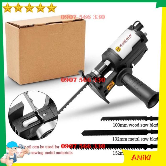 Đầu Chuyển Đổi Máy Khoan Thành Máy Cưa Lọng Cầm Tay Đa Năng Phiên Bản Mới QE016