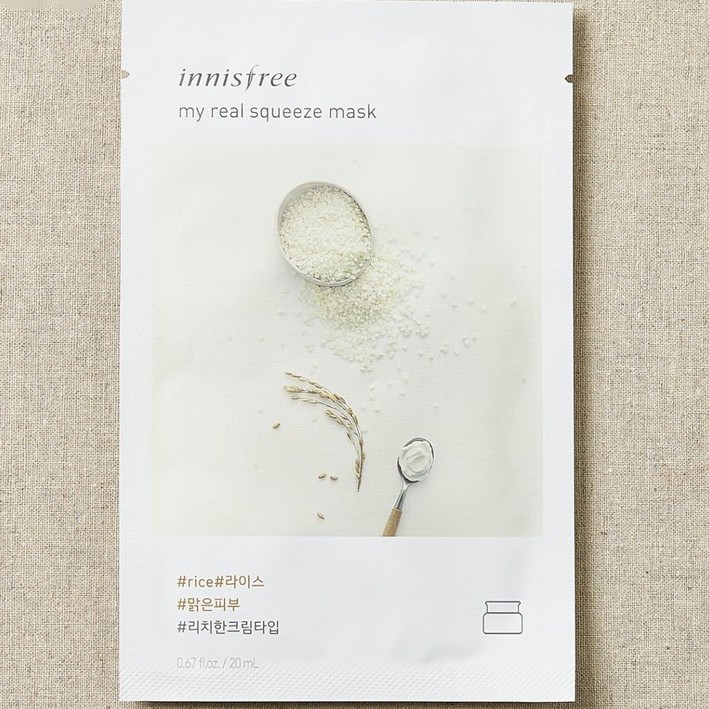 Mặt Nạ Giấy Innisfree My Real Squeeze Mask | Thế Giới Skin Care