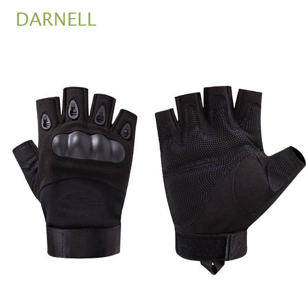 Găng Tay Thể Thao Nửa Ngón DARNELL Bảo Vệ Khi Chạy Xe Đạp