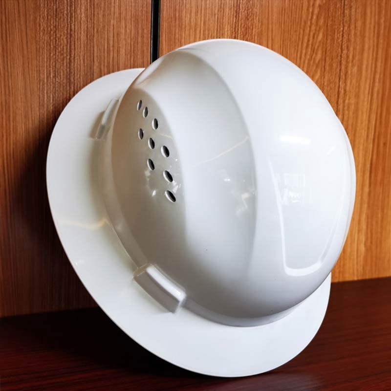 Nón Bảo Hiểm Cứng Có Vành Bảo Vệ Toàn Diện Trọng Lượng Nhẹ An Toàn Độ Bền Cao Dùng Trong Xây Dựng/ Công Trường