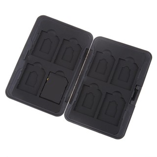 Micro SD Card Storage Holder Micro SD SDXC Storage Box Memory Card Case Protector Plastic 16 Slots