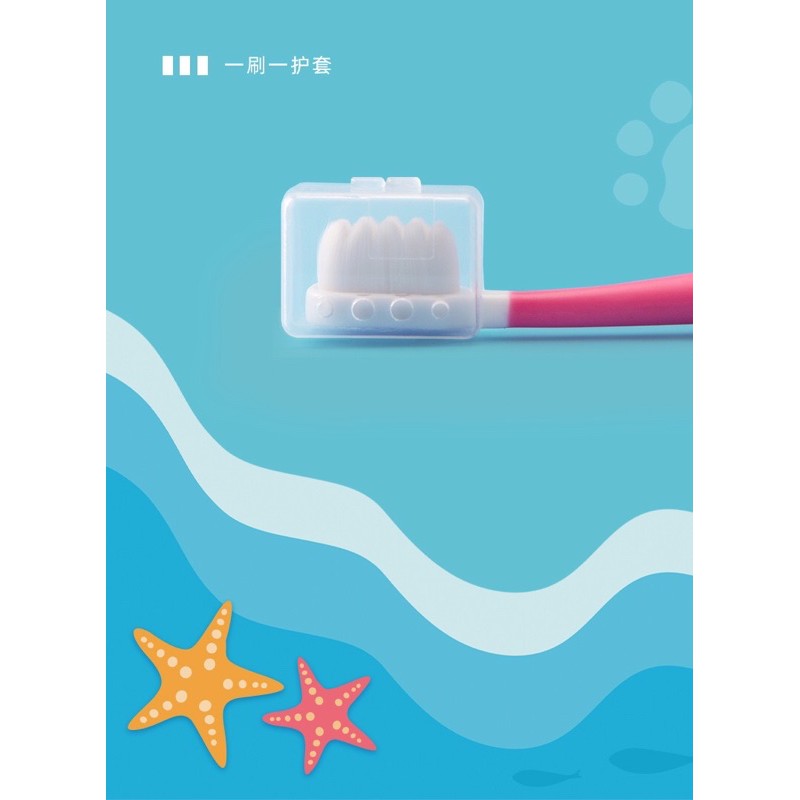 Bàn chải đánh răng cho bé từ 3-12 tuổi hình doremon