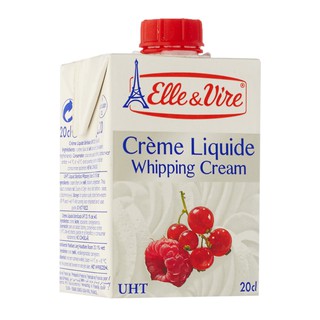 Whipping cream Elle & Vire 200ml Kem sữa béo