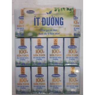 Một thùng sữa tươi ít đường Vinamilk 110ml (48 hộp)