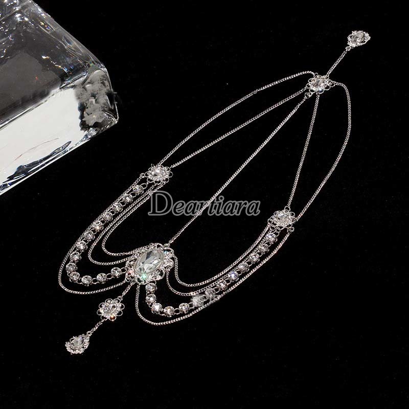 Chuỗi dây tua rua phụ kiện đeo đầu trang trí phong cách cổ điển thời trang