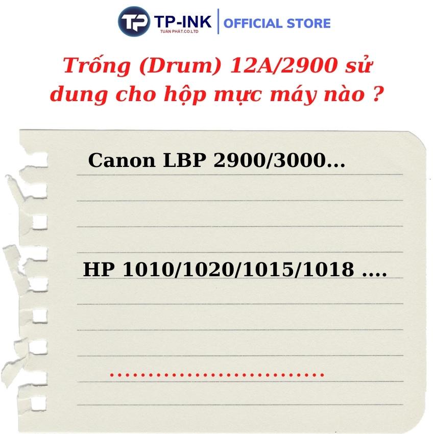 Trống máy in mã 12A sử dụng cho máy in 2900, 3000,1010