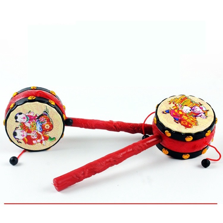 Trống lắc tay truyền thống cho bé