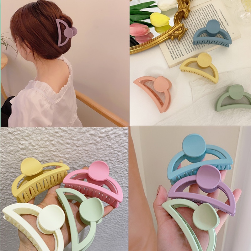 Kẹp Tóc Hình Cá Mập Màu Sắc Ngọt Ngào Dễ Phối Đồ