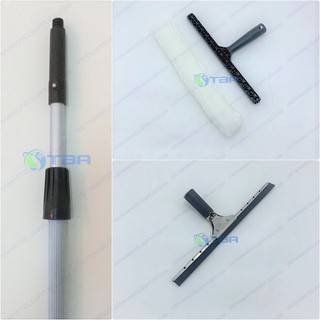 Bộ cây lau kính nối dài cán họp kim nhôm 6M