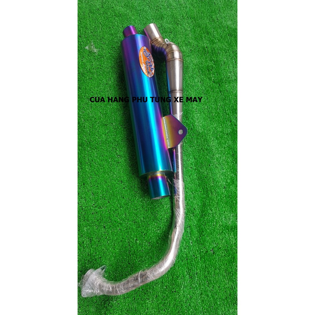 PÔ TITAN THÁI - KÈM CỔ 2 KHÚC INOX 304 GẮN EXCITER 135 - EXCITER 150