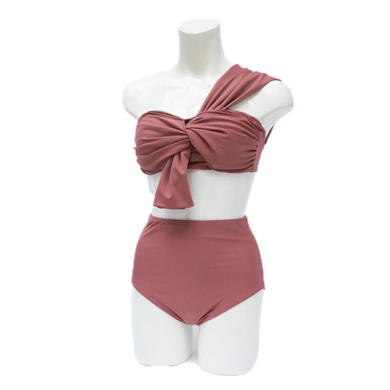 Bikini áo tắm nữ đẹp hai mảnh quây có gọng lệch vai mặc đi biển đi bơi 88120 shop tiện ích 777  ྇