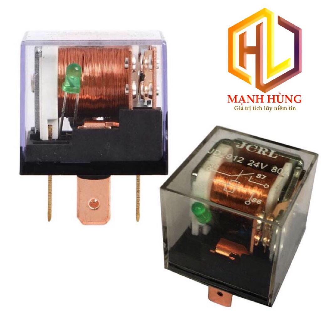 Rơ Le 5 Chân 12V-24V