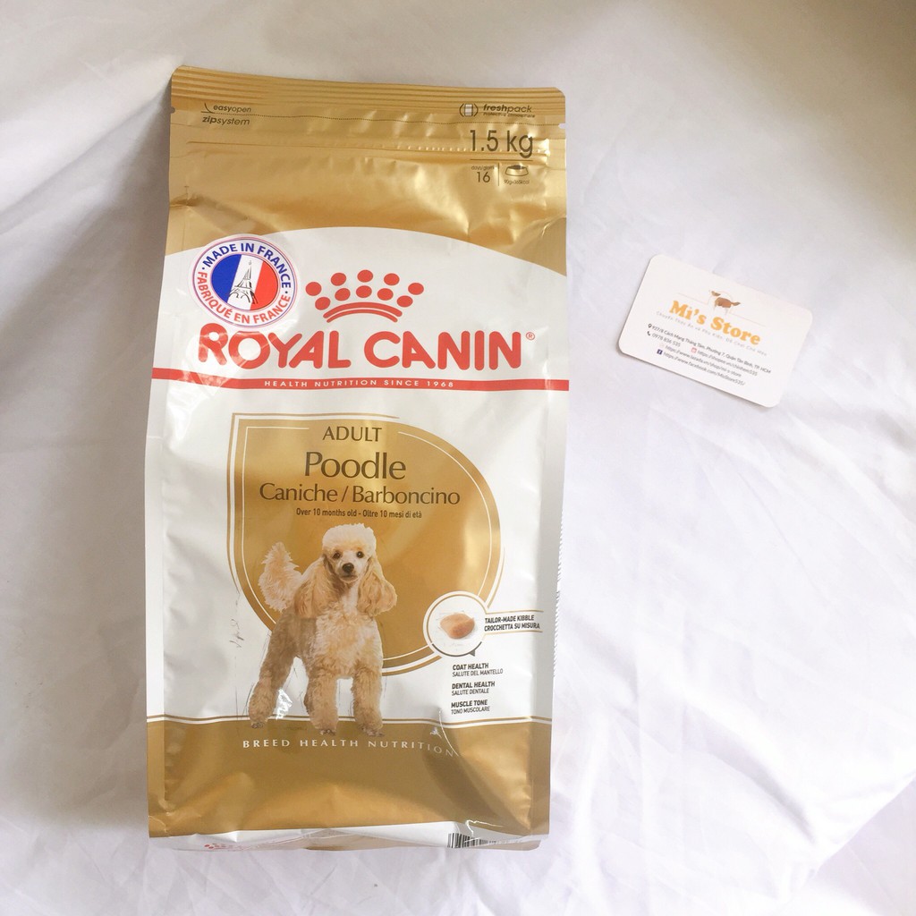 THỨC ĂN HẠT ROYAL CANIN POODLE ADULT DÀNH CHO CHÓ TRƯỞNG THÀNH - MIXO PET TOWN