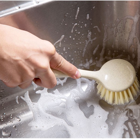 Bàn chải cọ rửa nhà bếp đa năng có tay cầm dài (MS1)