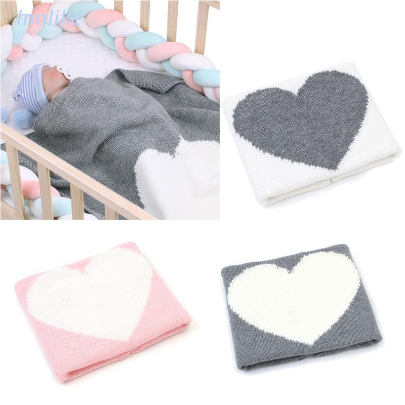 INN Baby Blankets Knitted Newborn Bebes Stroller Bedding Sleep Cover Infant Swaddle Wrap Blanket Quilt Multi-Function
