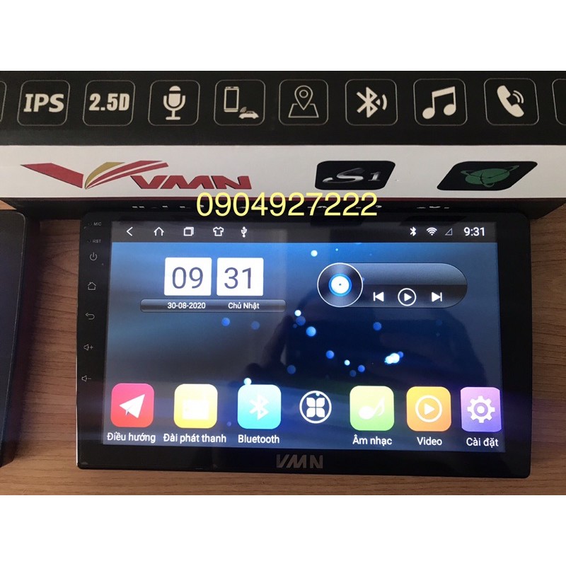 Màn hình Android Theo xe SoLuTo 2019 - 2020 ( tặng bản đồ Vietmaps1 trị giá 500k)