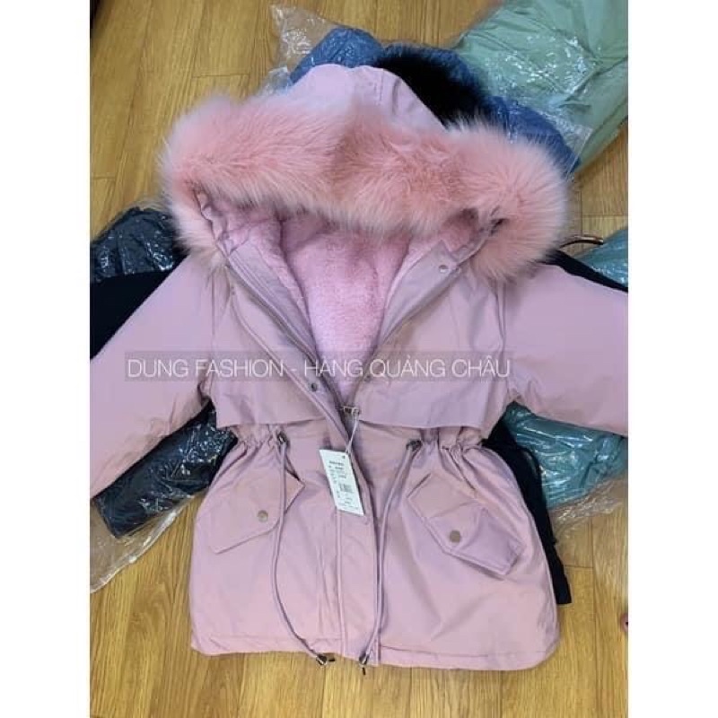 Áo Phao Parka Mã 818 Dây Rút Eo Lót Lông Dày Dặn Hàng Loại 1 Đủ Size | BigBuy360 - bigbuy360.vn