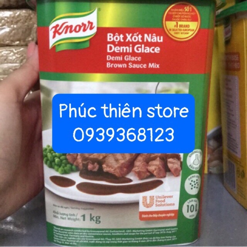 Bột xốt nâu Demi Glace 1kg