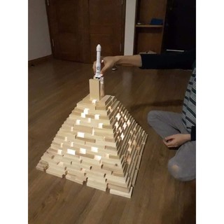 COMBO 50 THANH XẾP HÌNH GỖ DOMINO