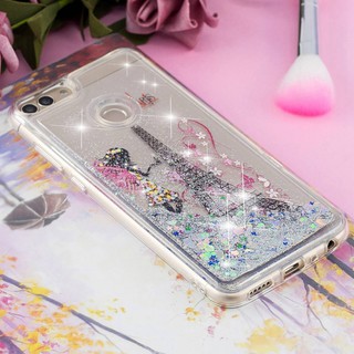 Ốp điện thoại kim tuyến lấp lánh bằng silicon TPU cho Huawei Y6 2018