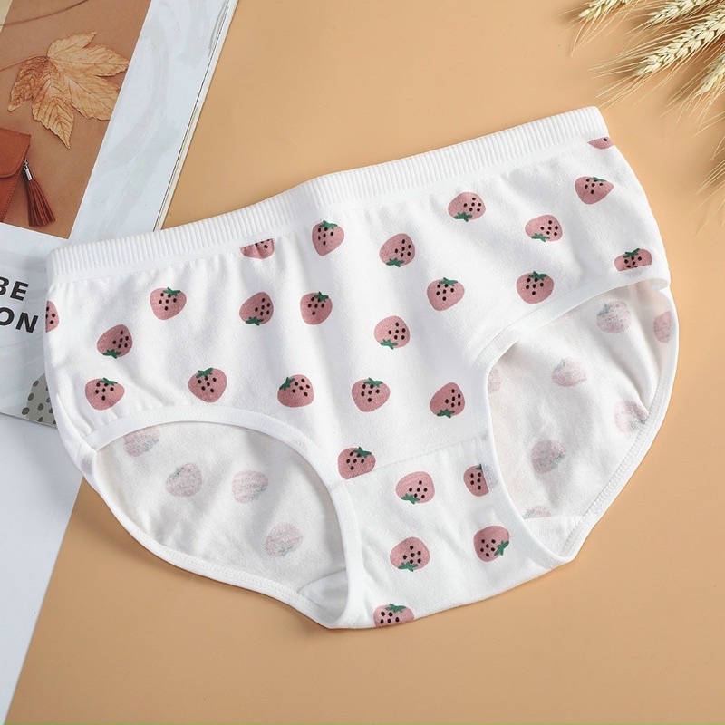 sét 5 quần lót nữ tuổi teen dâu hồng